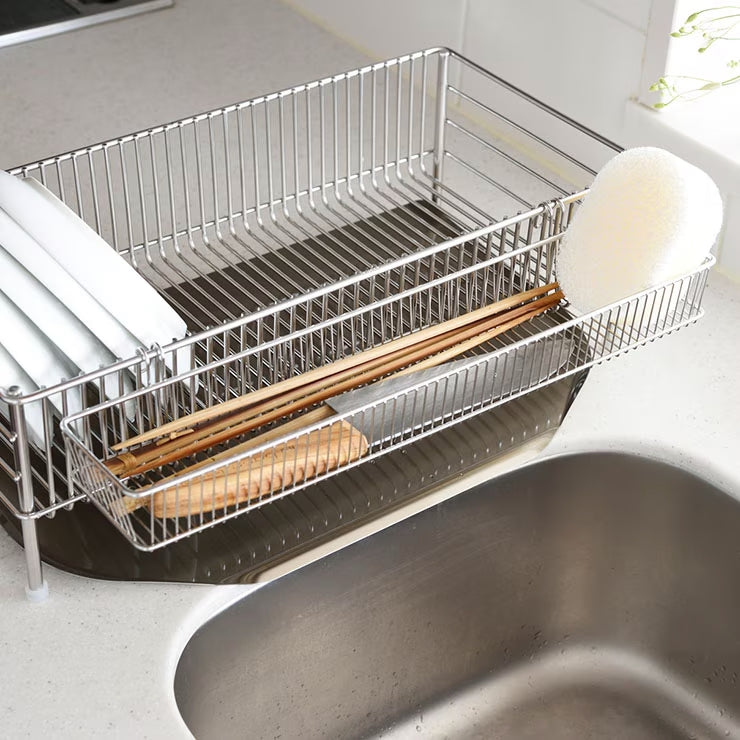 La Base Stainless Steel Slim Dish Drainer Rack