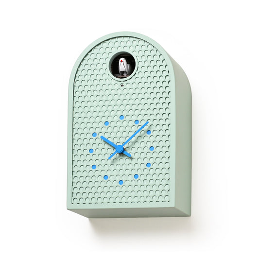 Lemnos COO Japanese Designer Cuckoo Clock - Mint Blue