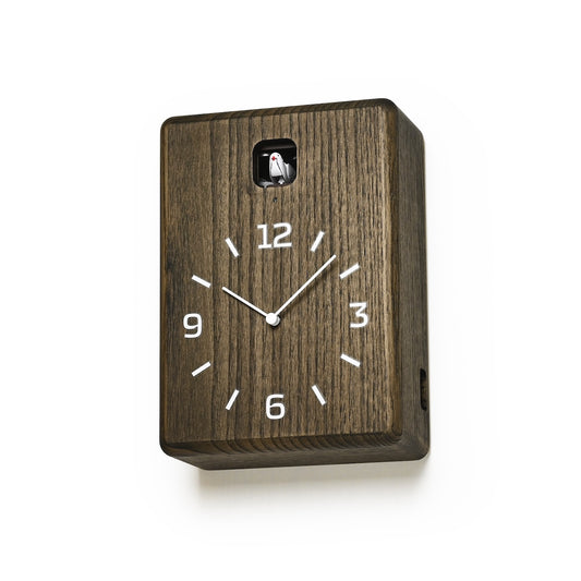 Lemnos CUCU Japanese Designer Cuckoo Clock - Charcoal