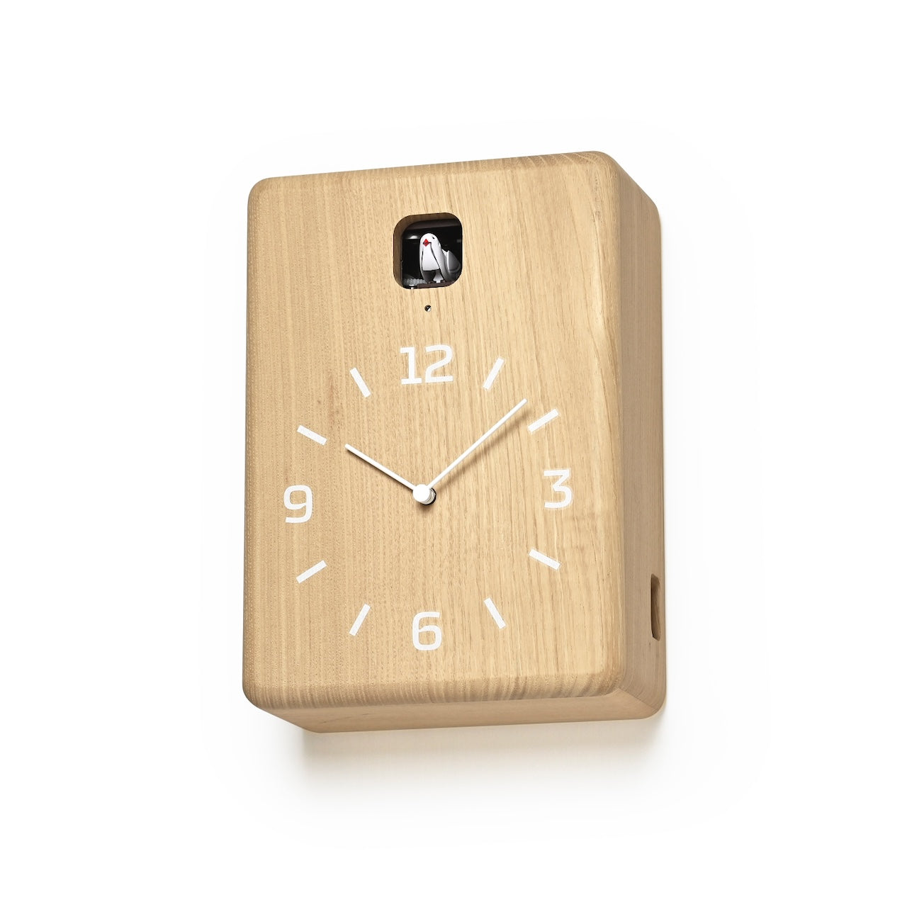 Lemnos CUCU Japanese Designer Cuckoo Clock - Natural