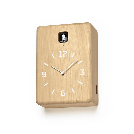 Lemnos CUCU Japanese Designer Cuckoo Clock - Natural