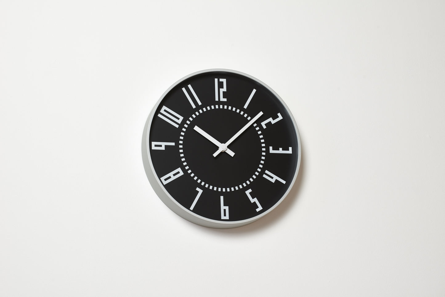 Lemnos eki Japanese Designer Wall Clock - Black