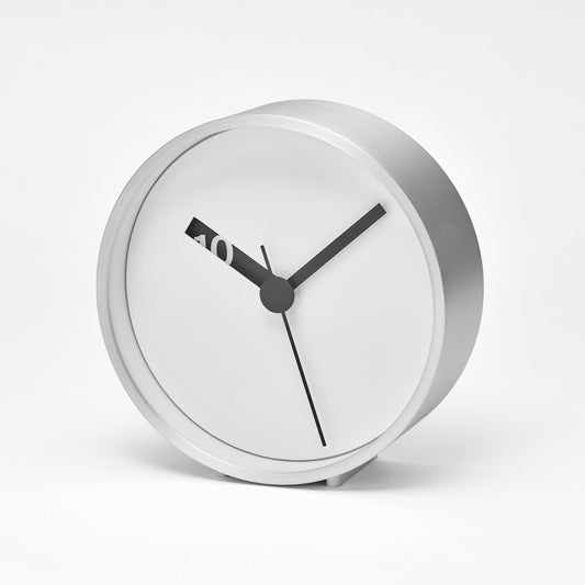 Lemnos Extra Normal Japanese Designer Clock - White