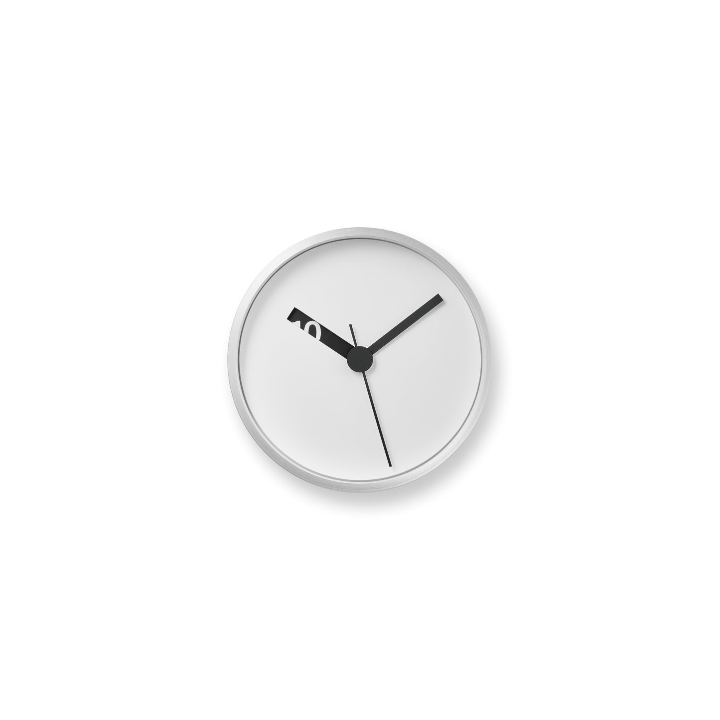 Lemnos Extra Normal Japanese Designer Clock - White