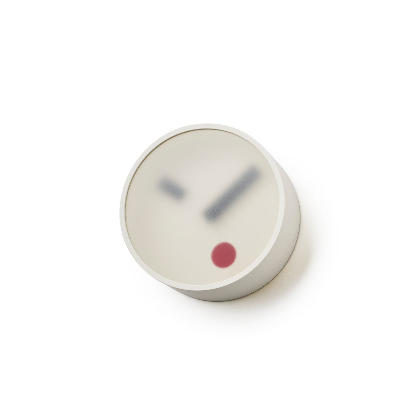 Lemnos Kehai Japanese Designer Wall Clock - Shikkui White