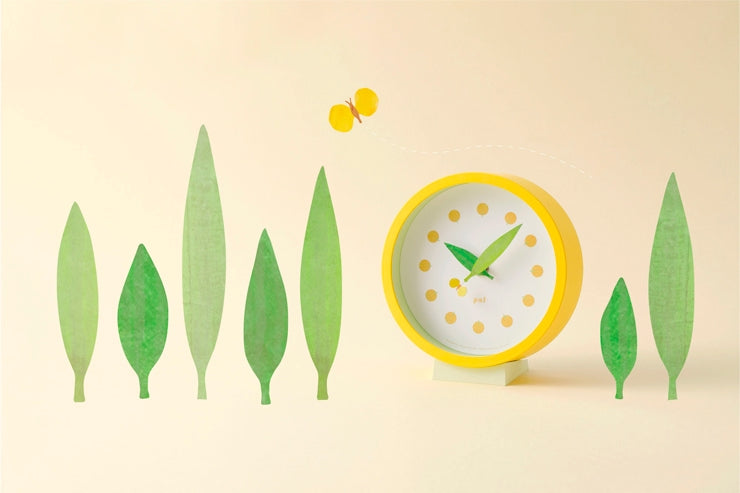 Lemnos PAL Animated Clock - Butterfly