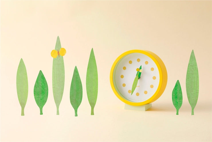 Lemnos PAL Animated Clock - Butterfly