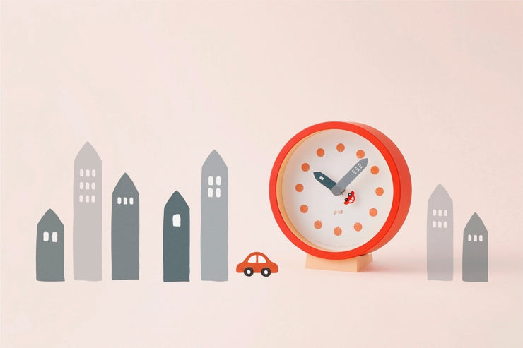 Lemnos PAL Animated Clock - Car
