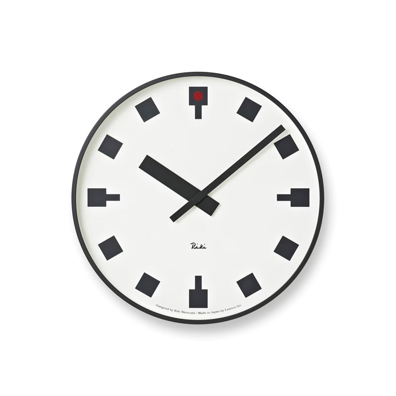 Lemnos RIKI Hibiya Wall Clock