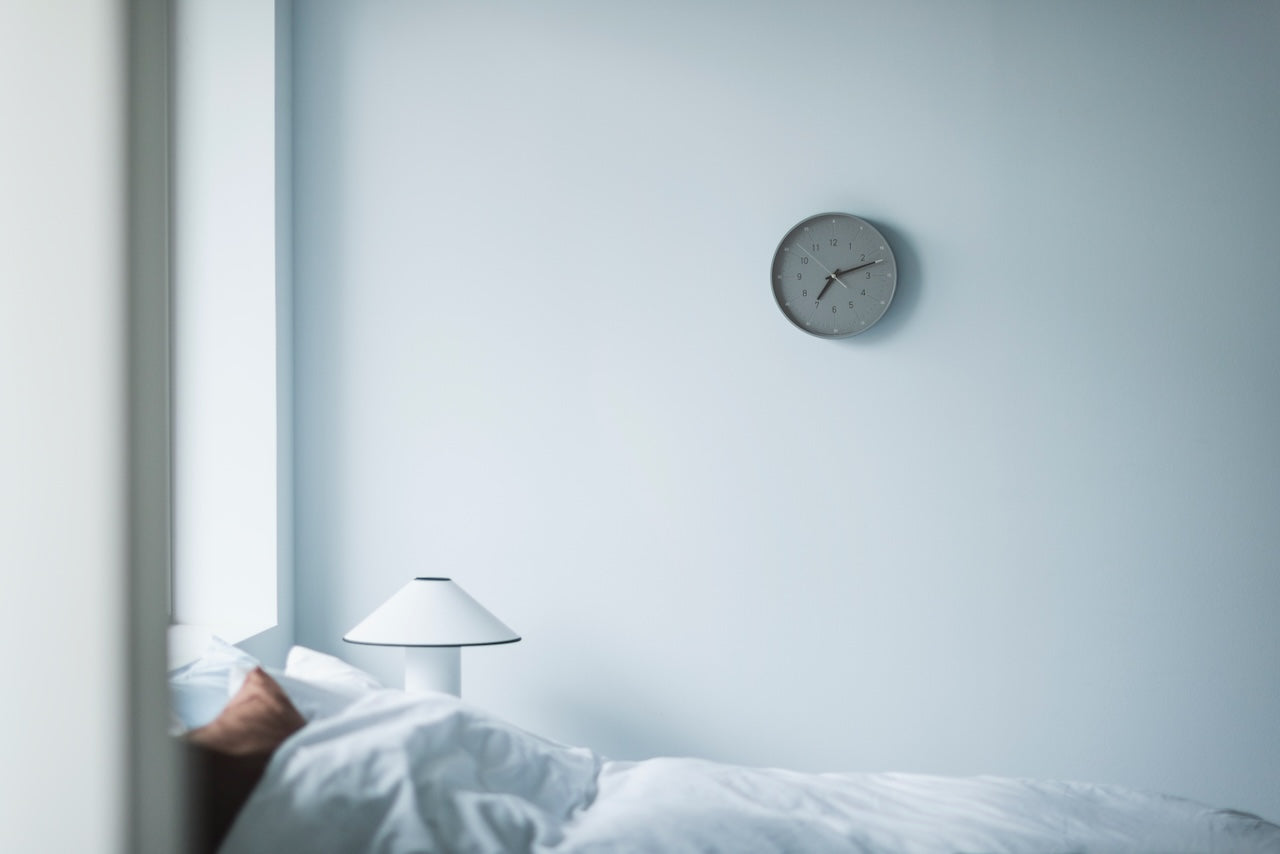 Lemnos essent Japanese Designer Wall Clock - Grey