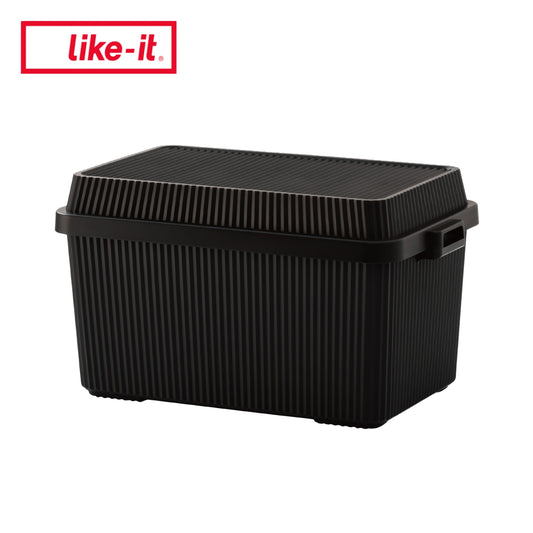 Multi-Purpose Stack-up Storage Container 83L - Black