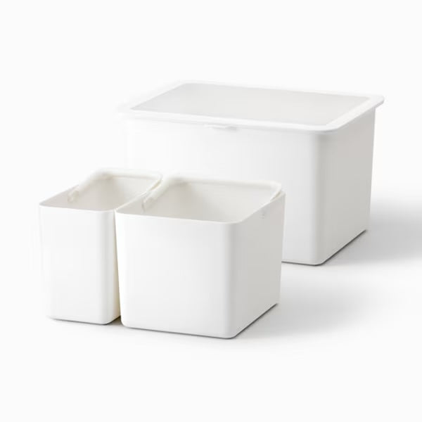 Like-it Kitchen Storage Container 16L with Inner Box - White