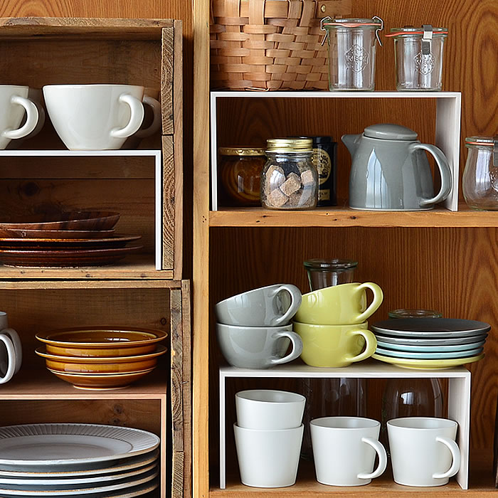 Like-it Plus Rack Storage Shelf - White