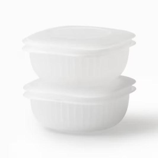 Like-it Rice Storage & Reheat Container 2-Piece Set - Clear