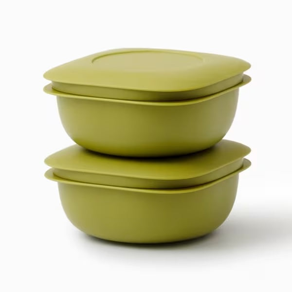Like-it Rice Storage & Reheat Container 2-Piece Set - Green