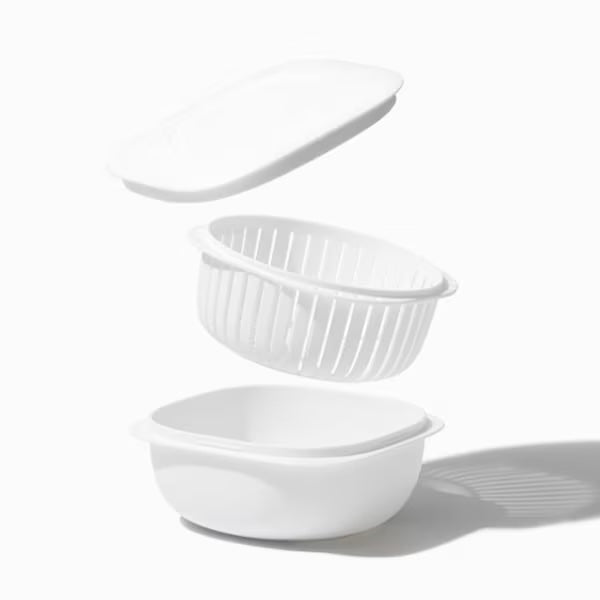 Like-it Rice Storage & Reheat Container 2-Piece Set - Green