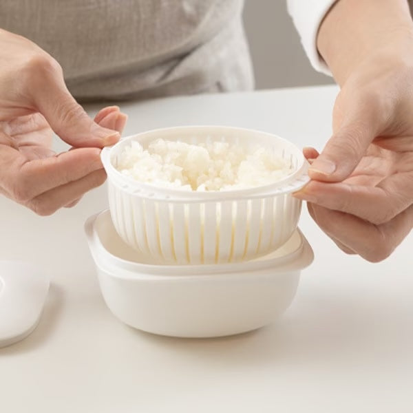 Like-it Rice Storage & Reheat Container 2-Piece Set - Green