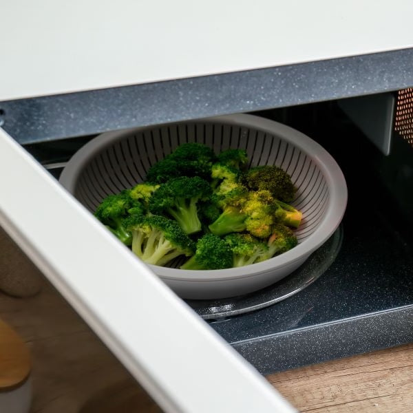 Like-it Rice Washing Bowl & Colander 6-Piece Set - Grey