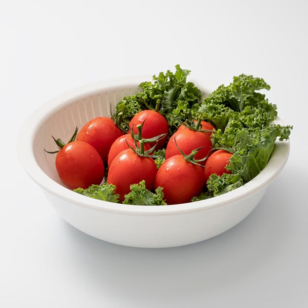 Like-it Rice Washing Bowl & Colander 6-Piece Set - Grey