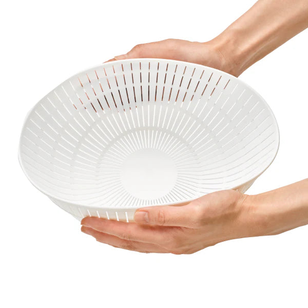 Like-it Rice Washing Bowl & Colander 6-Piece Set - Grey