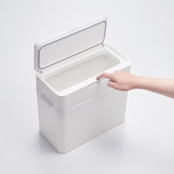 Like-it Seals Odour-Control Kitchen Waste Bin 9.5L - White