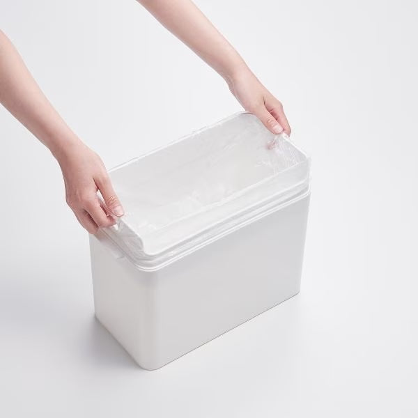 Like-it Seals Odour-Control Kitchen Waste Bin 9.5L - White
