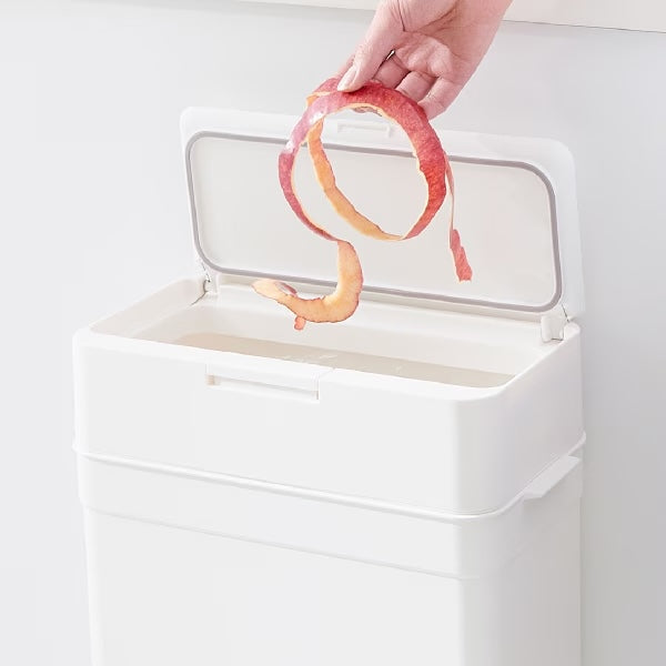 Like-it Seals Odour-Control Kitchen Waste Bin 9.5L - White