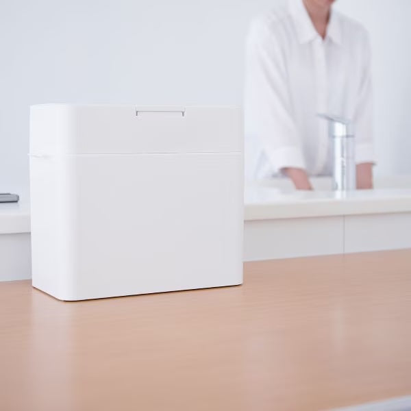 Like-it Seals Odour-Control Kitchen Waste Bin 9.5L - White
