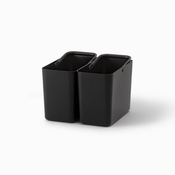 Like-it Slim Storage Inner Box 4.5L 2-Piece Set - Black