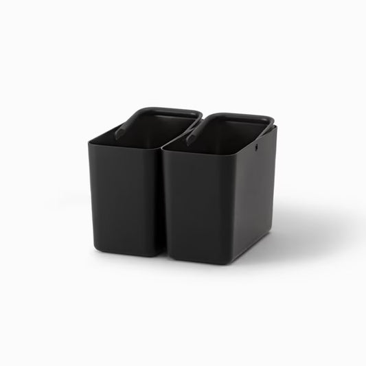 Like-it Slim Storage Inner Box 4.5L 2-Piece Set - Black