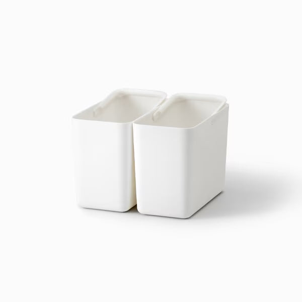 Like-it Slim Storage Inner Box 4.5L 2-Piece Set - White