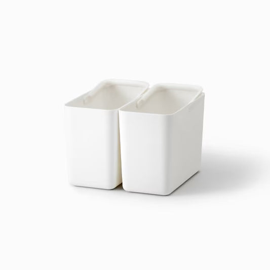 Like-it Slim Storage Inner Box 4.5L 2-Piece Set - White