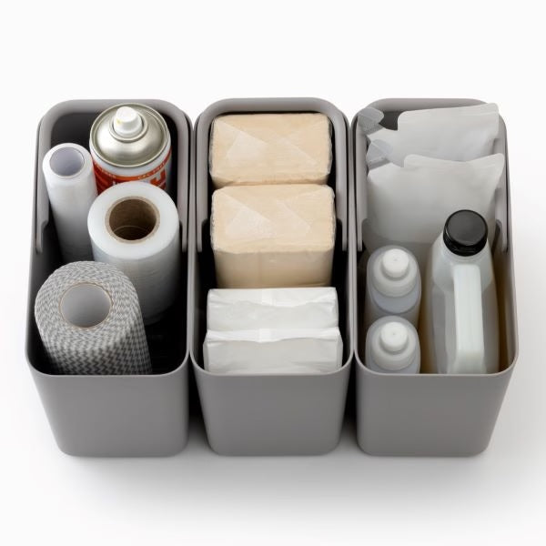 Like-it Slim Storage Inner Box 4.5L 2-Piece Set - Black