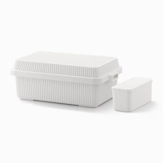Like-it Stack-up Storage Container 53L with Inner Storage Boxes - White