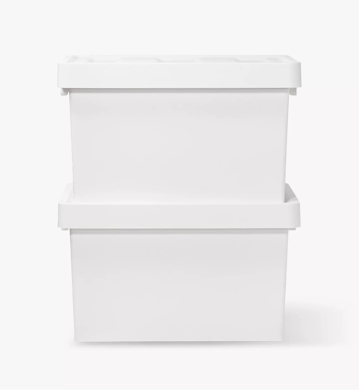 Like-it Store-Up Shallow Storage Container 24L with Tray - Beige