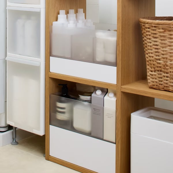 Like-it Tidy-Up Nesting Deep Storage Box Set of 4 - Clear