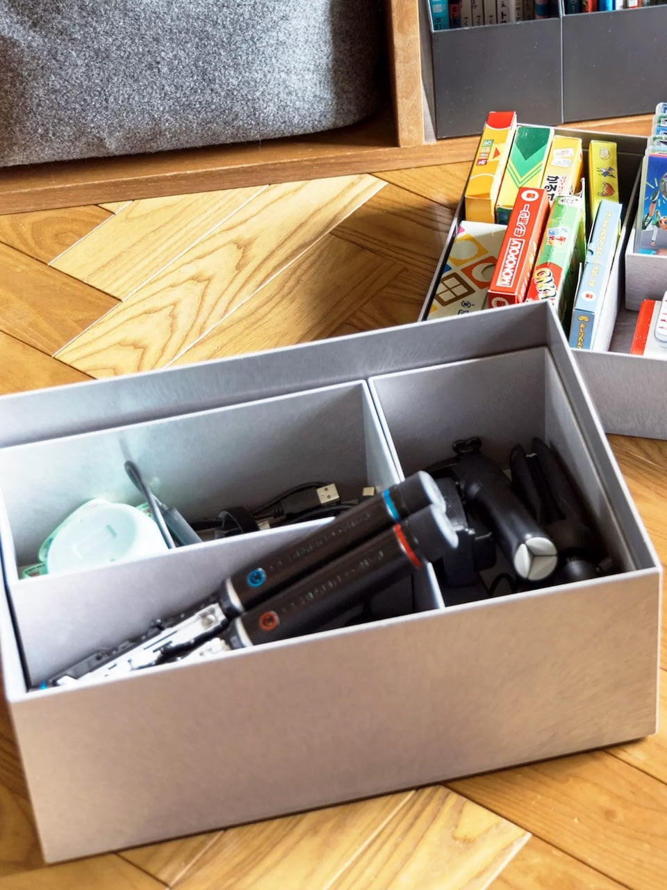 Like-it Tidy-Up Nesting Deep Storage Box Set of 4 - Clear