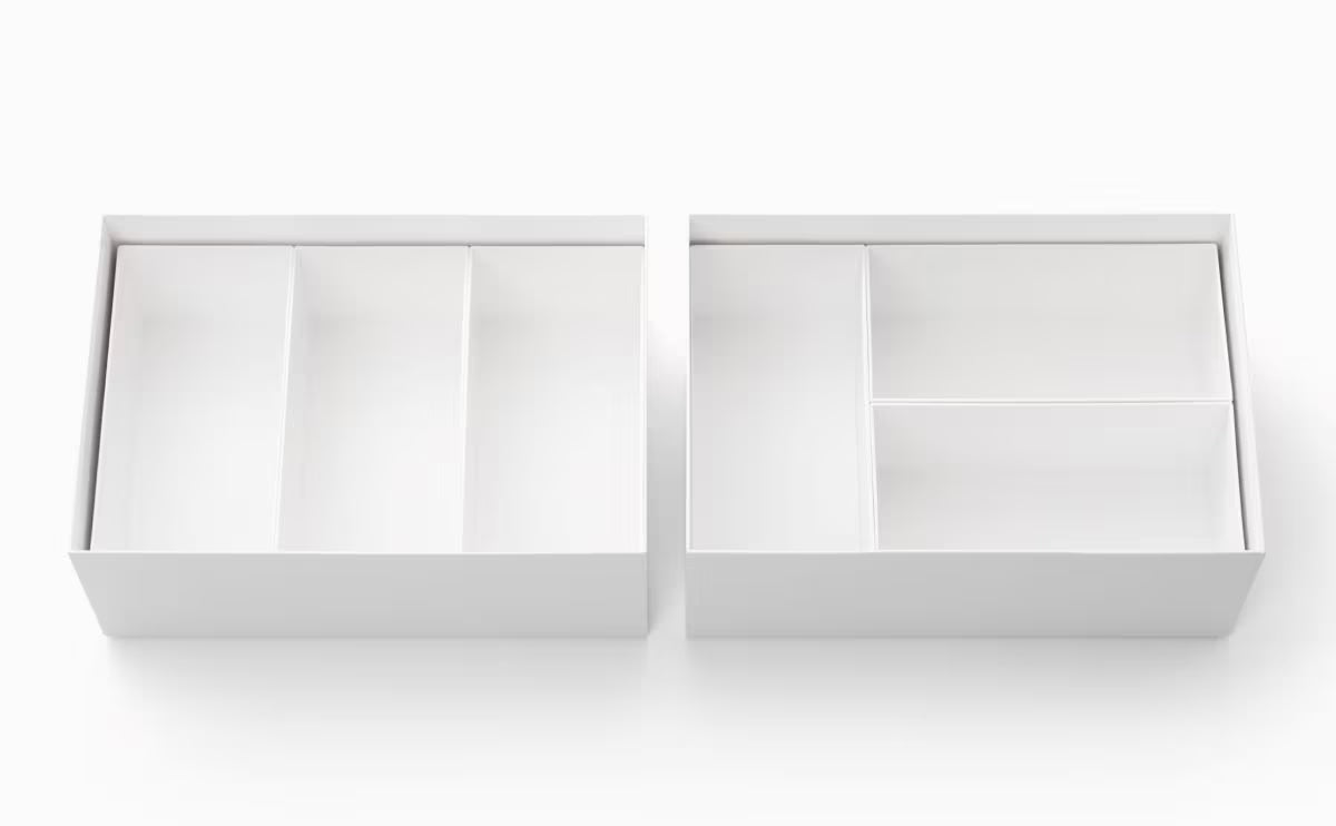 Like-it Tidy-Up Nesting Deep Storage Box Set of 4 - Clear