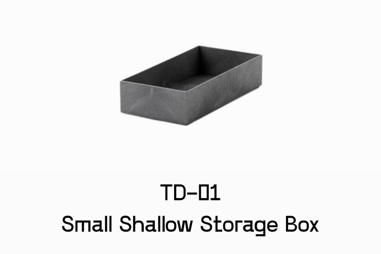 Like-it Tidy-Up Nesting Shallow Storage Box Set of 4 - Grey
