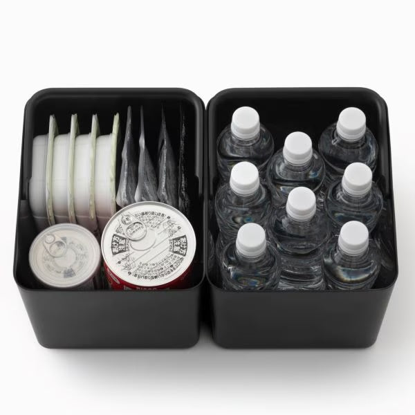 Like-it Wide Storage Inner Box 8L 2-Piece Set - Grey