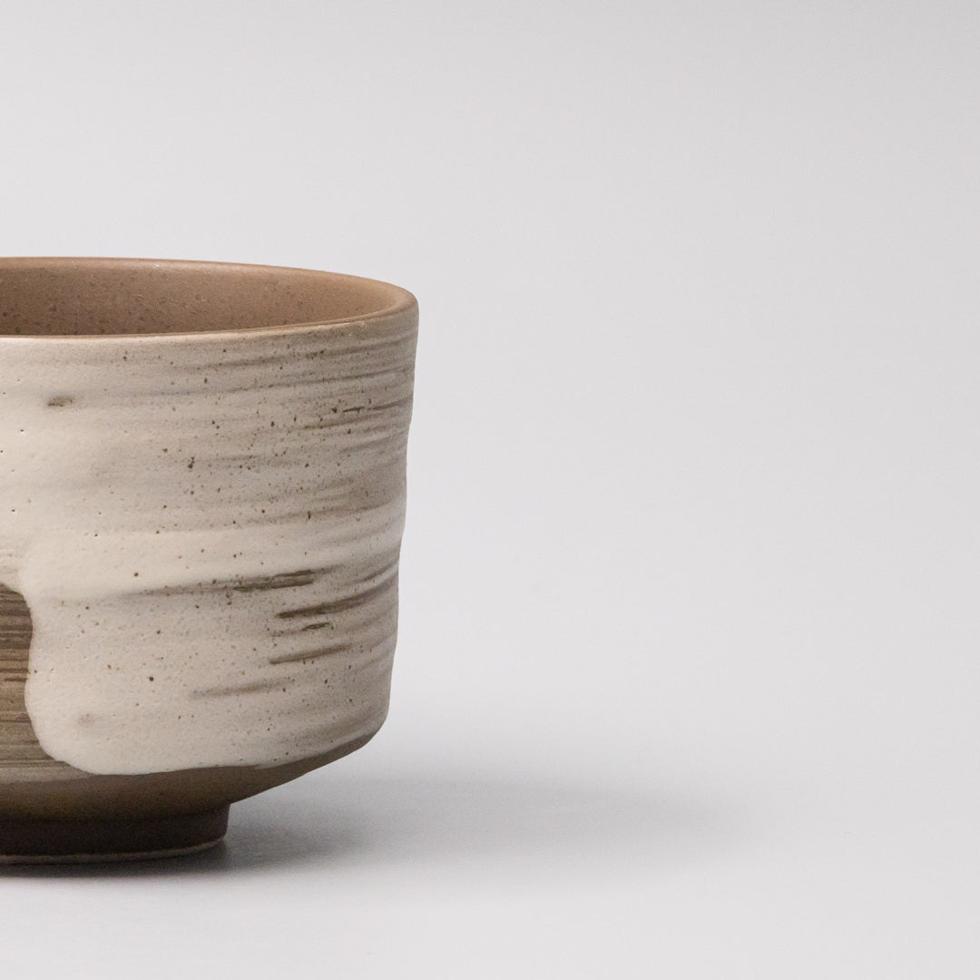 Matcha Tea Bowl Swept Earth 400ml