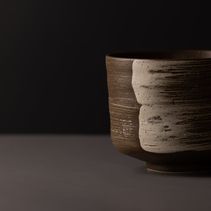 Matcha Tea Bowl Swept Earth 400ml