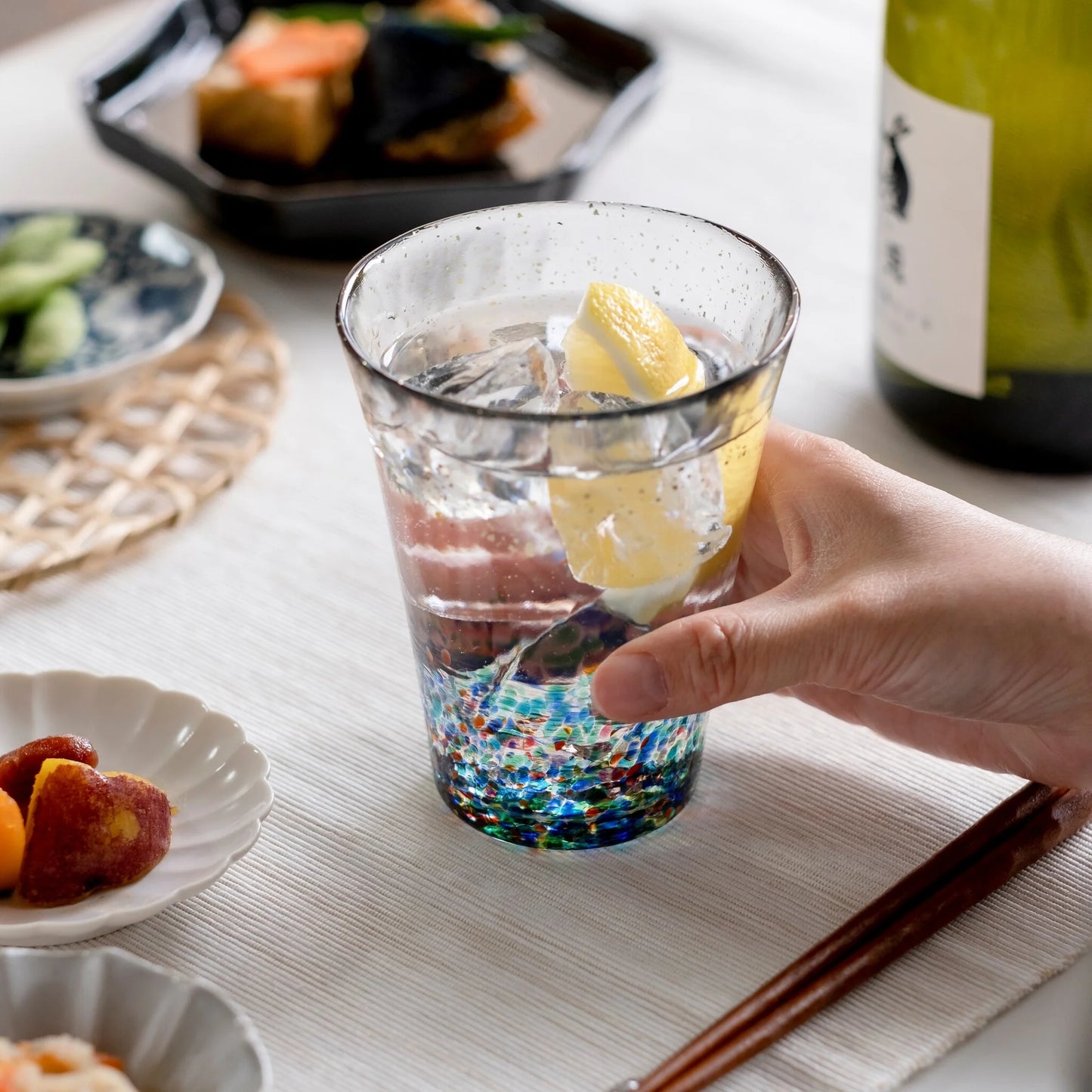 Matsuri Handmade Gold Rim Tumbler 305ml