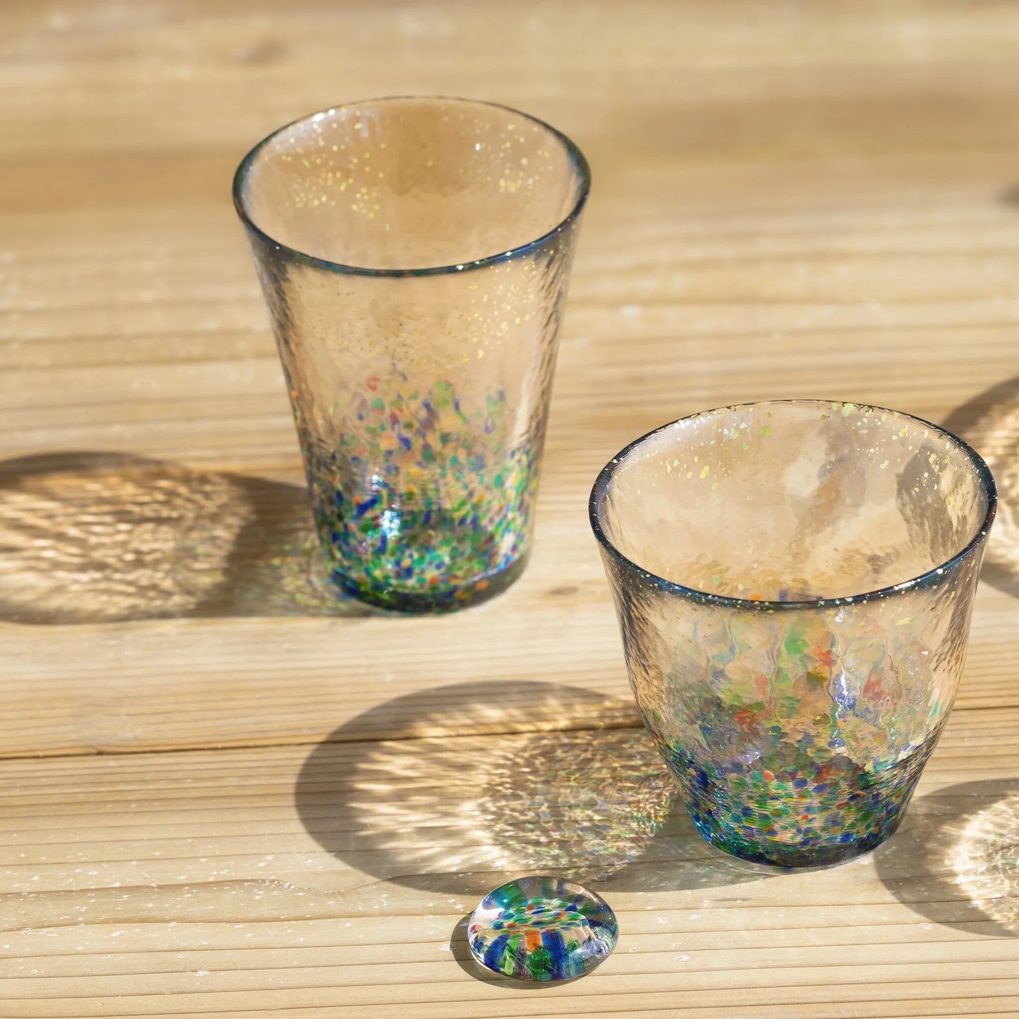 Matsuri Handmade Gold Rim Tumbler 305ml