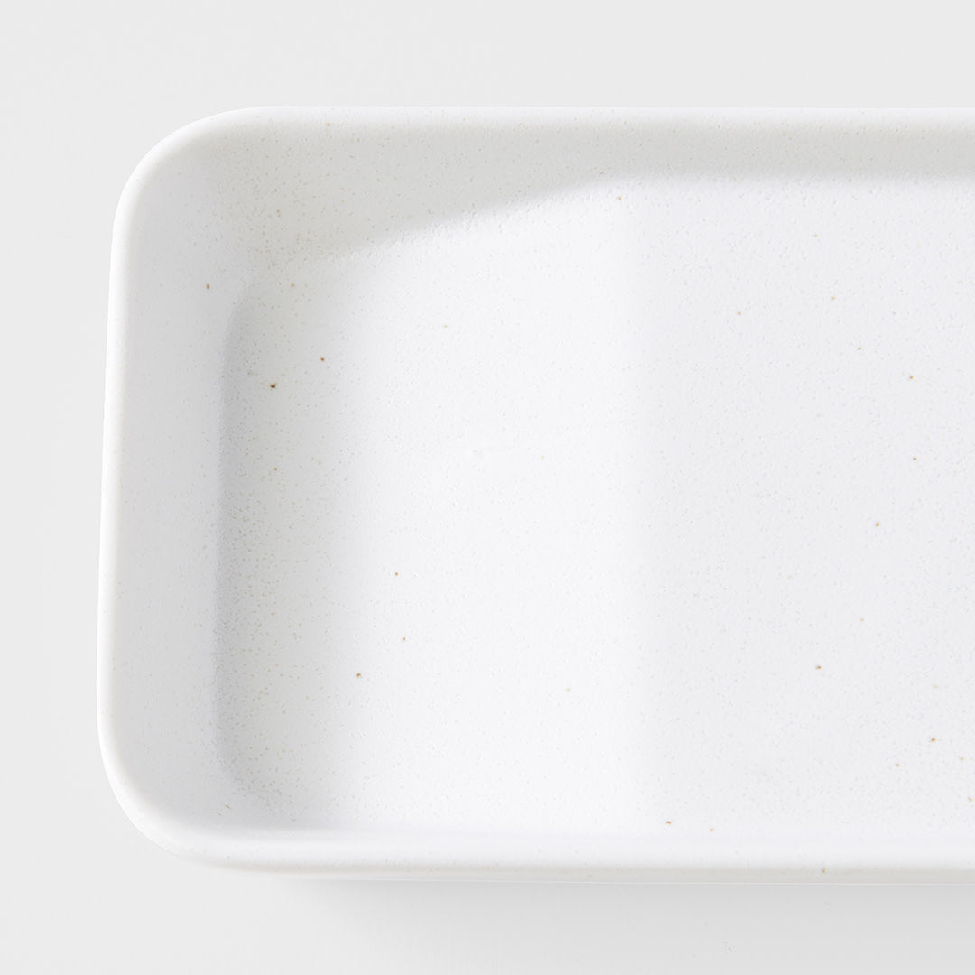 Matt White Sauce Dish 30ml