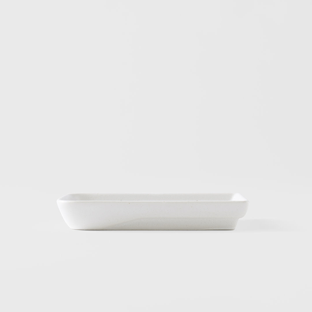 Matt White Sauce Dish 30ml
