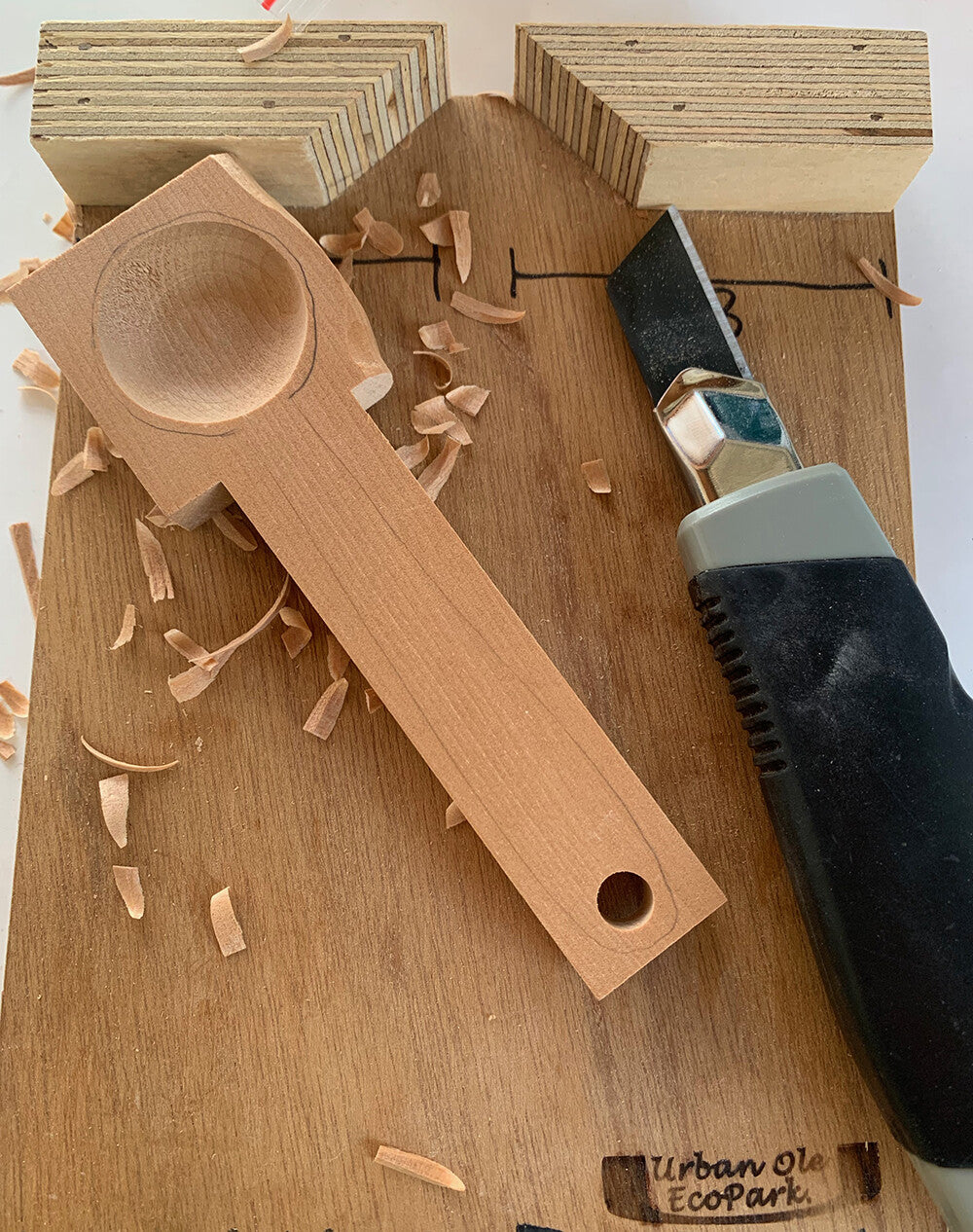 Measuring Teaspoon Whittling DIY Kit Set