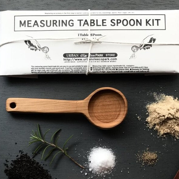 Measuring Tablespoon Whittling DIY Kit Set