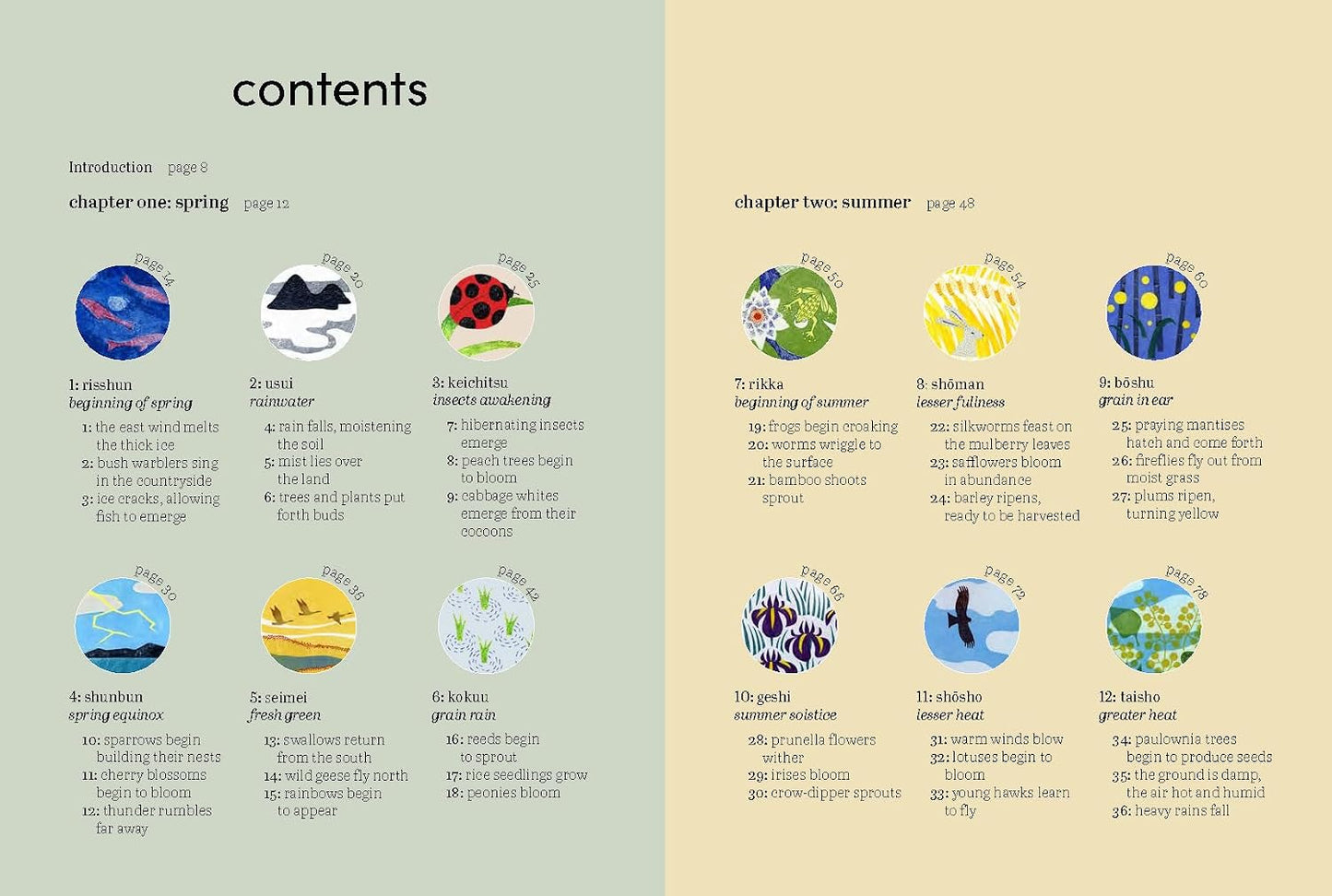 Microseasons: A Slow-Living Guide to the Year Following the Traditional Japanese Calendar
