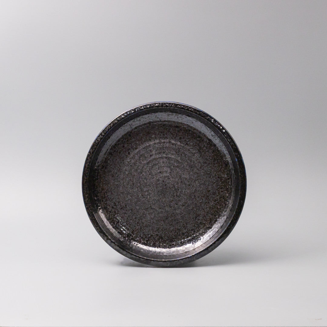 Midnight Pearl Thick Edge Dinner Plate 25cm